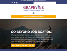 Tablet Screenshot of grapevinerecruiting.com